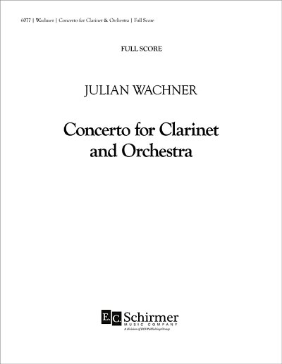 J. Wachner: Concerto for Clarinet and Orchestra
