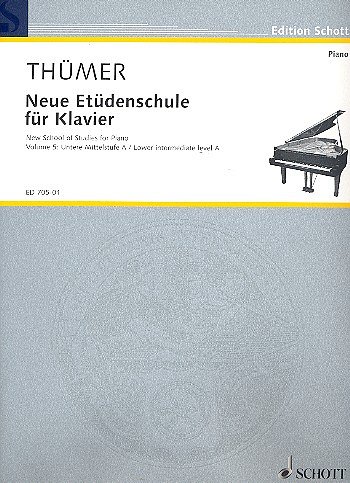 O.G. Thümer: Neue Etüdenschule Band 5, Klav
