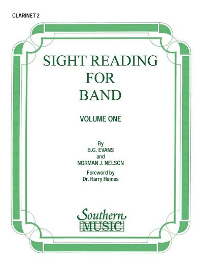 Sight Reading for Band, Book 1 (Klar)