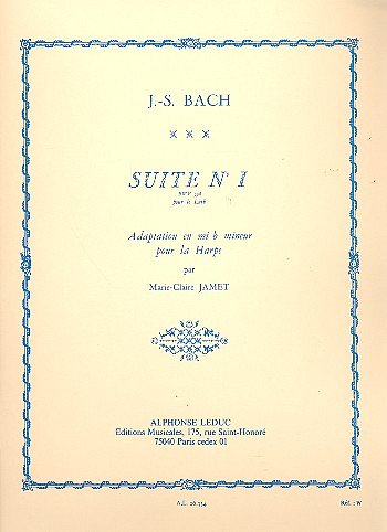 J.S. Bach: Suite N01 Bwv 996, Hrf