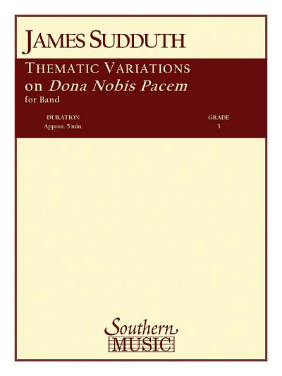 Thematic Variations on Dona Nobis Pacem, Blaso (Pa+St)