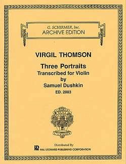 V. Thomson: 3 Portraits, VlKlav (KlavpaSt)