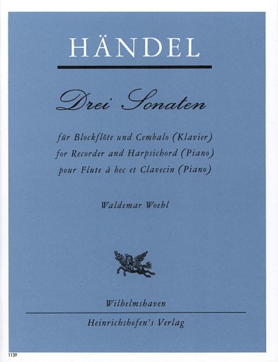 G.F. Haendel: 3 Sonaten