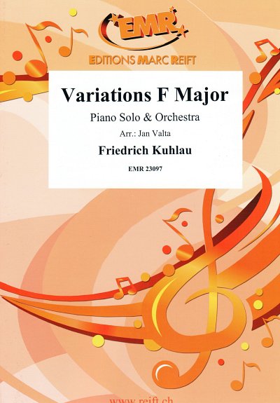 F. Kuhlau: Variations F Major, KlavOrch