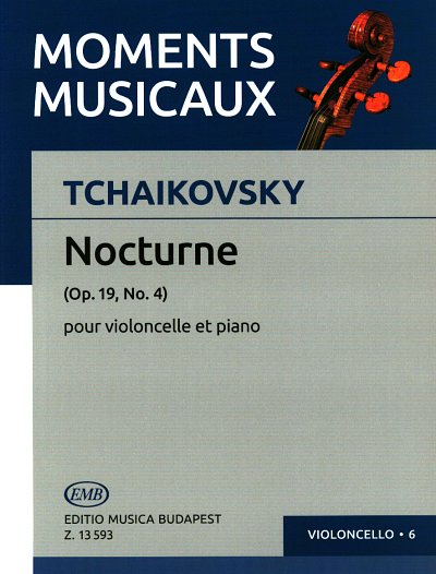 P.I. Tschaikowsky: Nocturne op. 19/4, VcKlav (KlavpaSt)