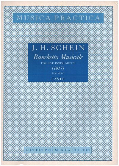 J.H. Schein: Banchetto Musicale, 5Instr (St1)