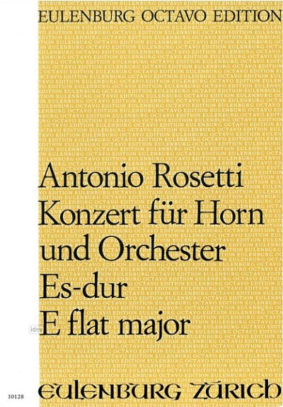 A. Rosetti: Konzert Es-Dur, HrnKamo (Part.)