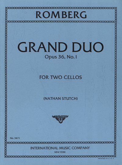 B. Romberg: Grand Duo op. 36/1, 2Vc (St)