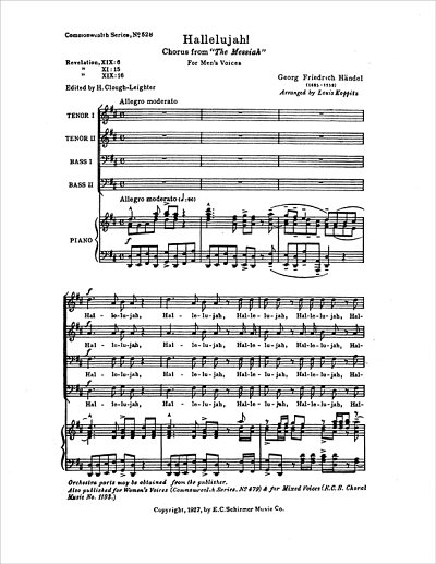 G.F. Händel: Messiah: Hallelujah Chorus