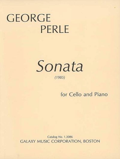 DL: G. Perle: Sonata, VcKlav