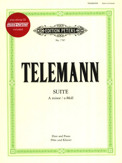 G.P. Telemann: Suite a-Moll TWV 55:a2, FlKlav (+CD)