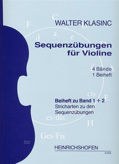 Klasinc Walter: Sequenzübungen für Violine.