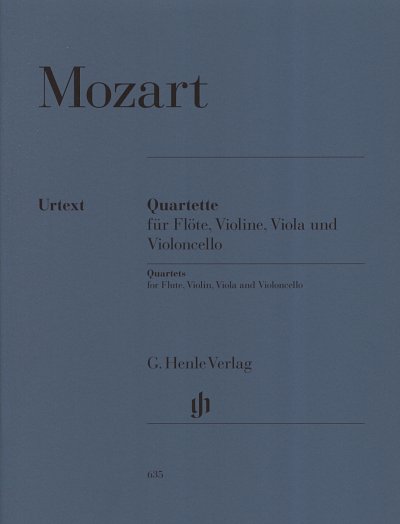 W.A. Mozart: Flötenquartette, FlVlVlaVc (Stsatz)