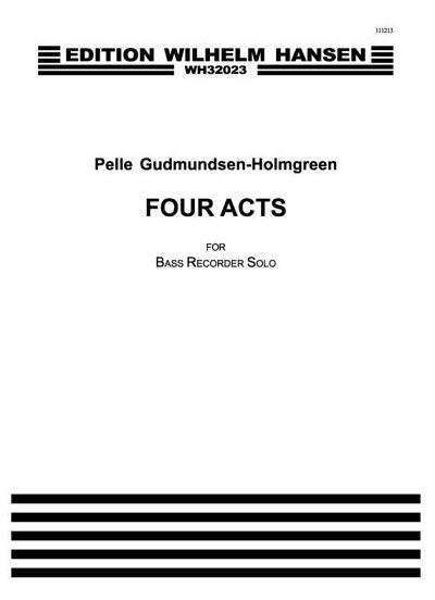 P. Gudmundsen-Holmgr: Four Acts