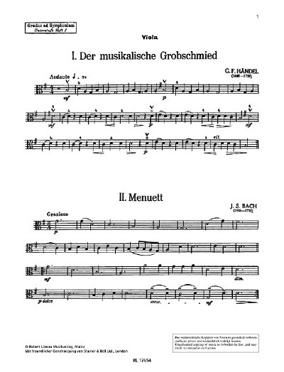 J.S. Bach et al.: Gradus ad Symphoniam Unterstufe