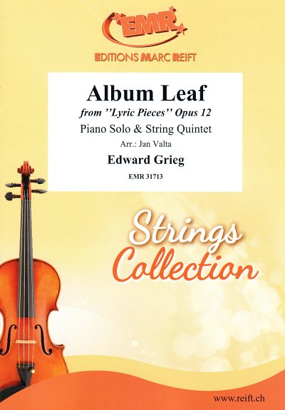 E. Grieg: Album Leaf, 5StrKlav (Pa+St)