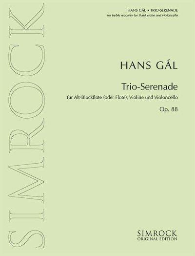 G. Hans: Trio-Serenade op. 88  (Pa+St)