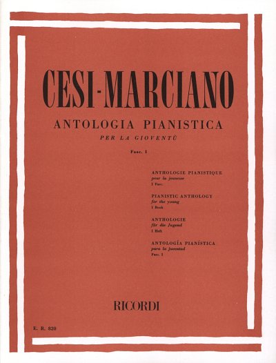 S. Cesi: Antologia Pianistica Per La Gioventù - Fasc. I