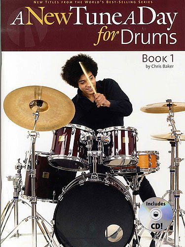 Baker Chris: A New Tune A Day For Drums Book One (Book And Cd) Book/Cd