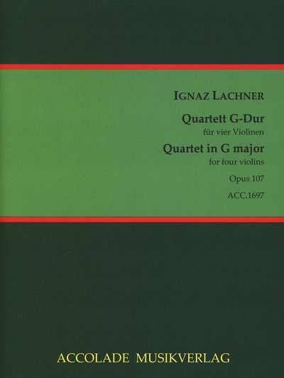 I. Lachner: Quartett G-Dur op. 107 (Pa+St)