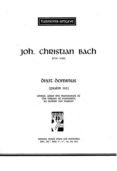AQ: J.C. Bach: Dixit Dominus, 4GesGchOrchO (KA) (B-Ware)