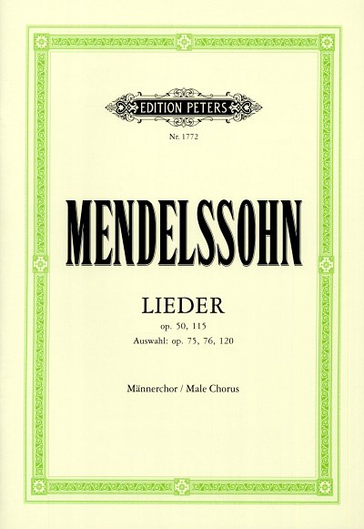 F. Mendelssohn Bartholdy: Lieder
