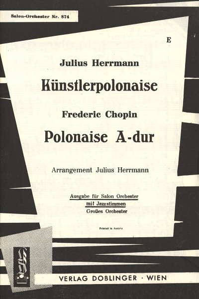 F. Chopin: Polonaise A-Dur, SalOrch (KlavdirSt)