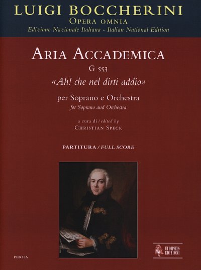 L. Boccherini: Aria accademica Ah! che nel, GesSOrch (Part.)