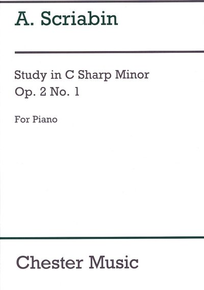 A. Scriabin: Etude In C Sharp Minor Op. 2/1 (Piano)