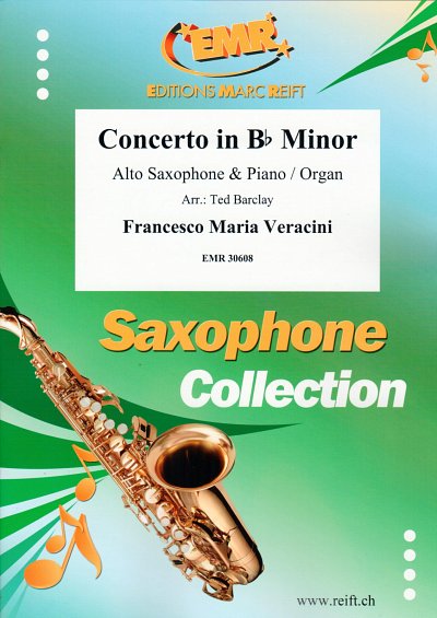 F.M. Veracini: Concerto In Bb Minor, AsaxKlaOrg