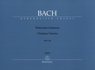J.S. Bach: Weihnachts-Oratorium BWV 248, 4GesGchOrchO (Org)