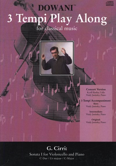 G.B. Cirri: Sonate Nr. 1 für Violoncello und Klavi, Vc (+CD)