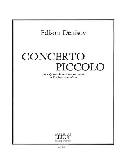 Concerto piccolo (Part.)