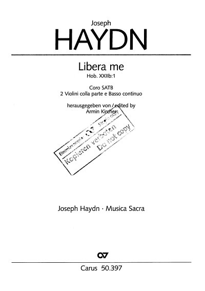 J. Haydn: Libera Me Hob 22b/1