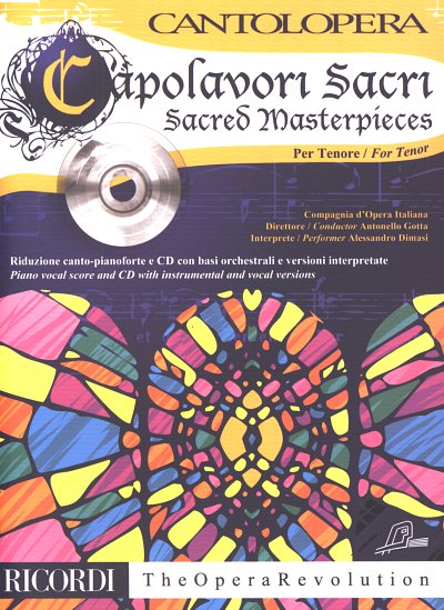 Cantolopera: Sacred Masterpieces - Tenore, GesKlav (PaCD)