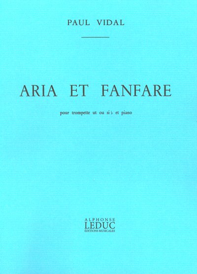 Aria et Fanfare, TrpKlav (Part.)