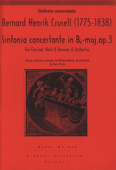 B.H. Crusell: Sinfonia concertante B-flat major op. 3