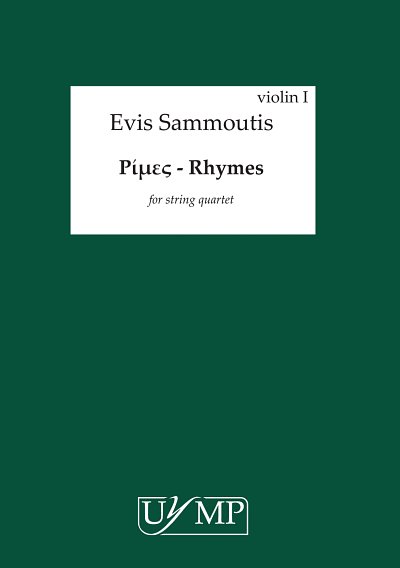 E. Sammoutis: Rhymes - Parts, 2VlVaVc (Stsatz)