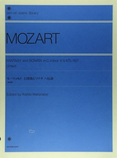 W.A. Mozart: Fantasy and Sonata in C minor KV 475 / 45, Klav