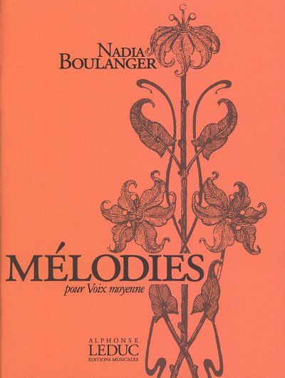 N. Boulanger: Mélodies 1, GesS/AKlv (Part.)