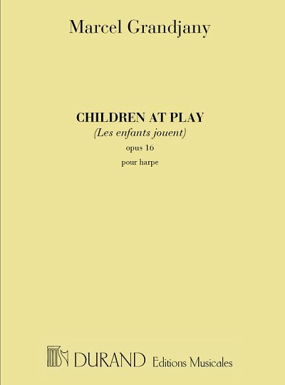 M. Grandjany: Children At Play Harpe (Part.)