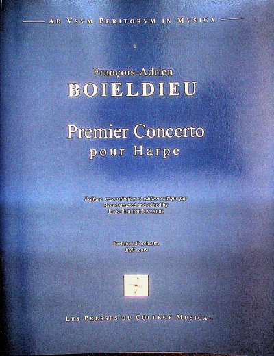 F.A. Boieldieu: Premier Concerto en ut majeur, Hrf