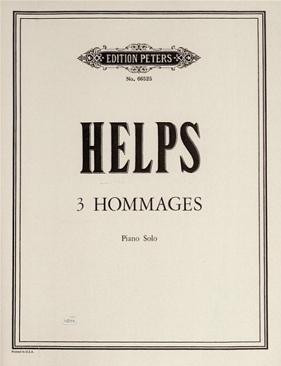 Helps Robert: 3 Hommages (1972)
