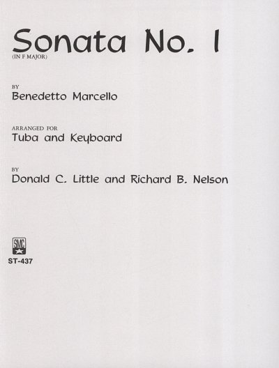 B. Marcello: Sonate 1 F-Dur, TbKlav (Pa+St)