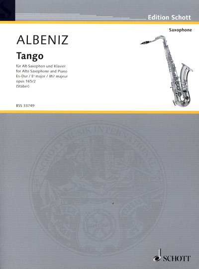 I. Albéniz: Tango op. 165/2 , ASaxKlav