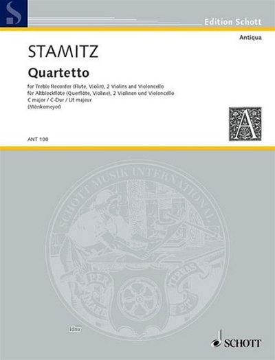 C. Stamitz: Quartetto C-Dur  (Pa+St)