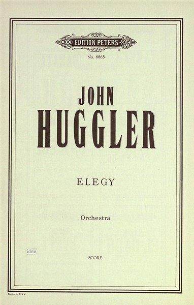 Huggler John: Elegie