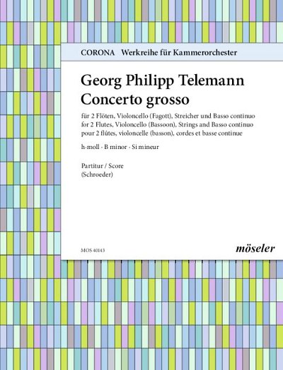 DL: G.P. Telemann: Concerto h-Moll (Part.)