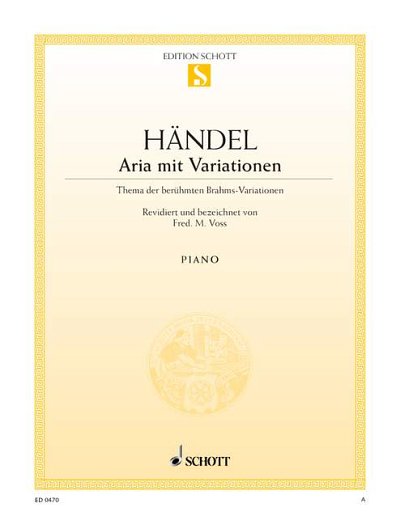 DL: G.F. Händel: Aria mit Variationen, Klav
