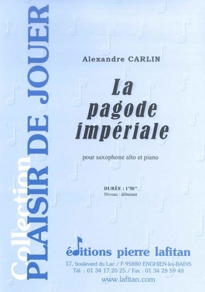 A. Carlin: La Pagode Imperiale, ASaxKlav (Bu)